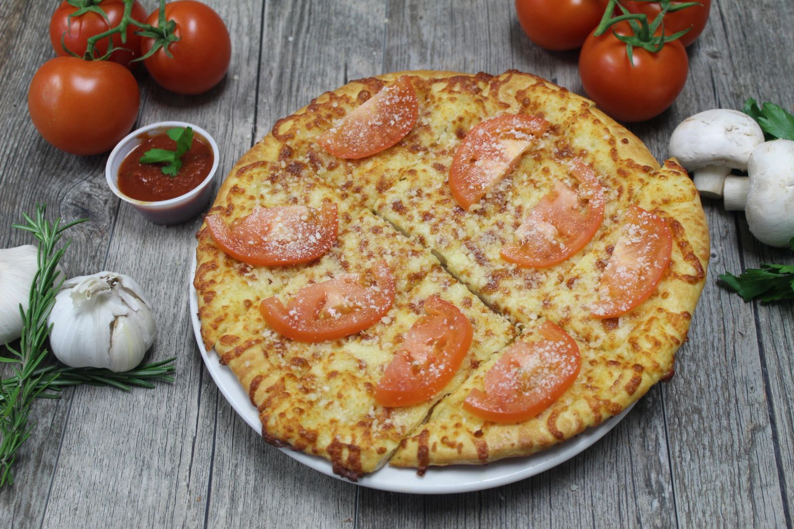 Tomato cheese bread